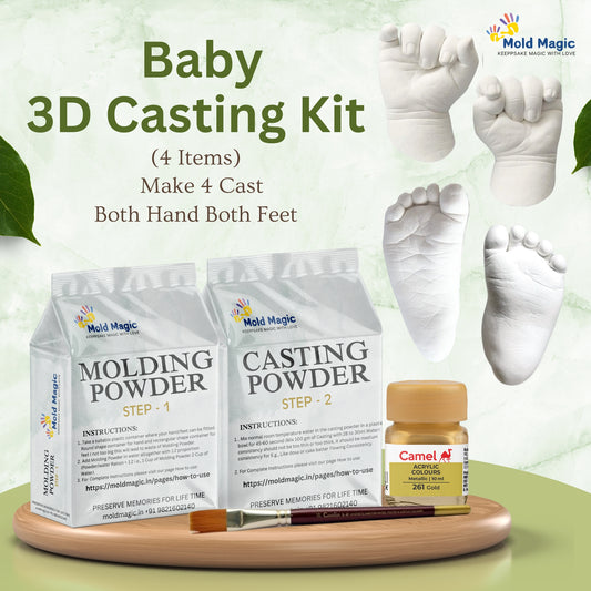 3d Baby hand casting