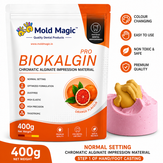 Molding Powder 400g for Hand Casting | DIY Plaster Mold Kit for Couples Family Baby Handprint Keepsake | Ideal Gift Idea for Birthday Anniversary Wedding Occasion and Creative Home Decor