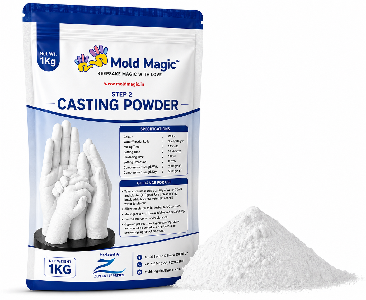 mold magic casting powder