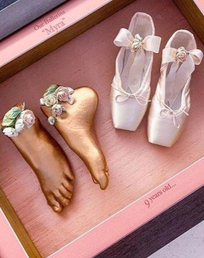 Premium Adult Feet 3D Casting Kit (Both Feet) Lakshmi Casting - Mold Magic