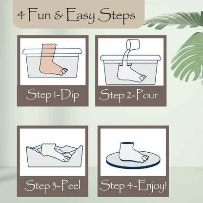 Premium Adult Feet 3D Casting Kit (Both Feet) Lakshmi Casting - Mold Magic