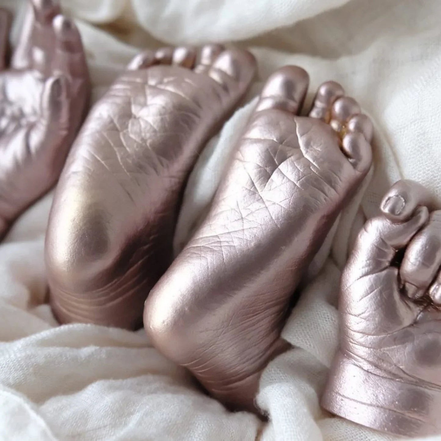 Premium Baby Hand and Feet Casting Kit Birthday Gift for Newborn, Boy & Girls - Mold Magic