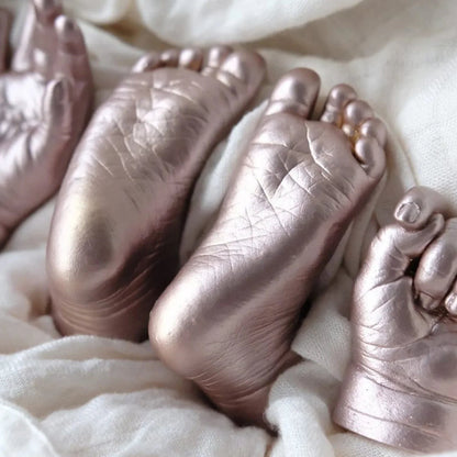 Premium Baby Hand and Feet Casting Kit Birthday Gift for Newborn, Boy & Girls - Mold Magic