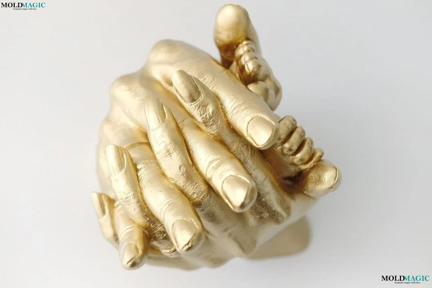 Premium Hand Casting kit for Family Best Gift for Parents and Kids - Mold Magic