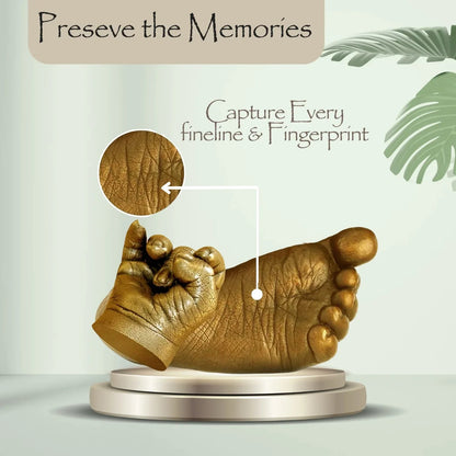 Premium Hand Casting kit for Family Best Gift for Parents and Kids - Mold Magic